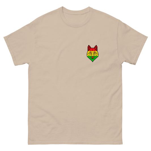 Rasta Wolf Men Short Sleeve Tshirt