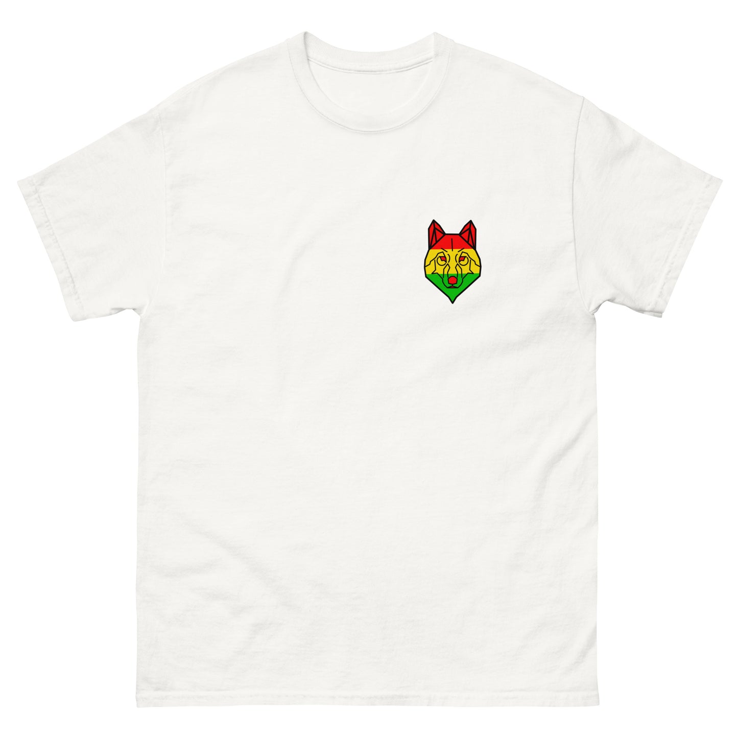 Rasta Wolf Men Short Sleeve Tshirt