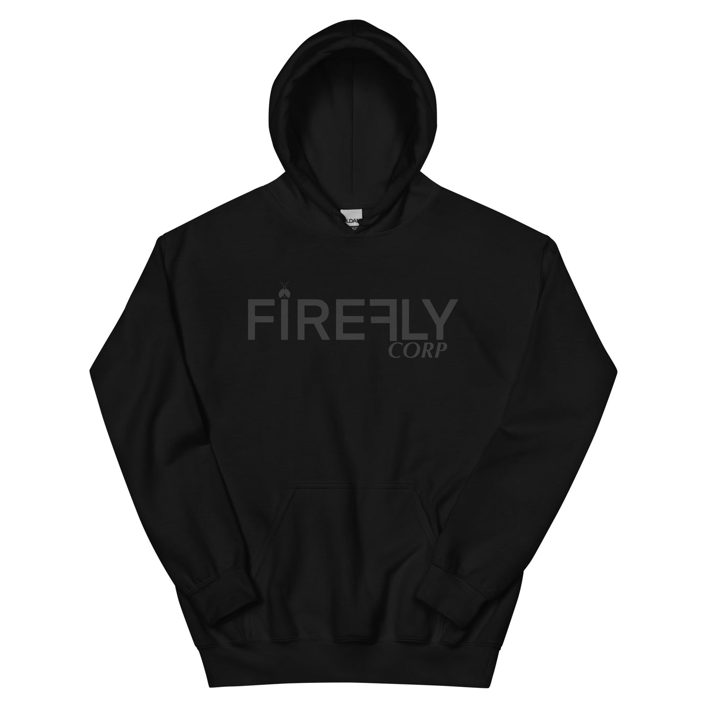 Unisex Firefly Black Design Hoodie