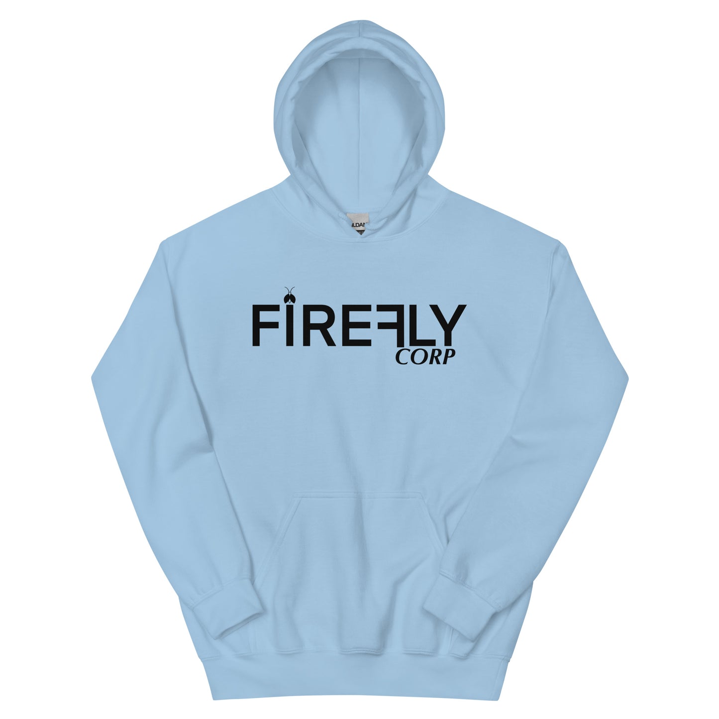 Unisex Firefly Black Design Hoodie