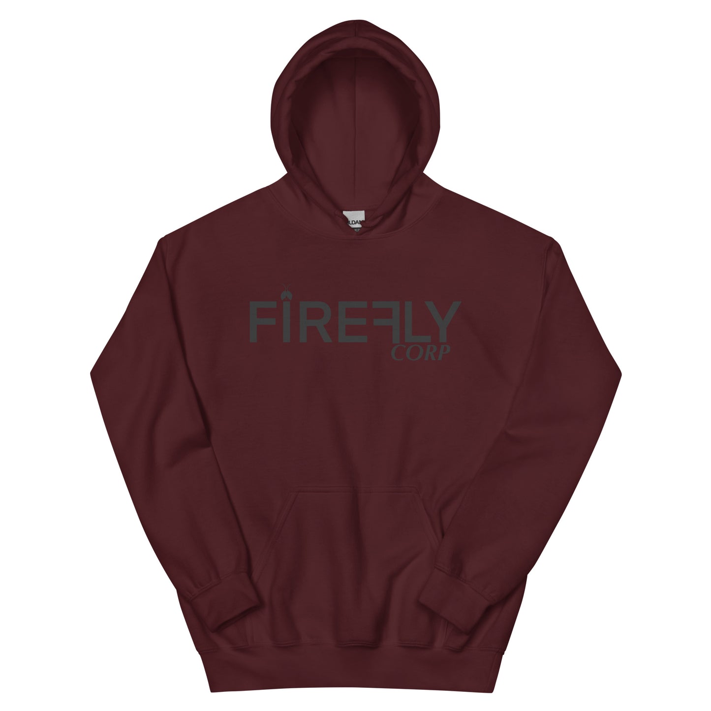 Unisex Firefly Black Design Hoodie