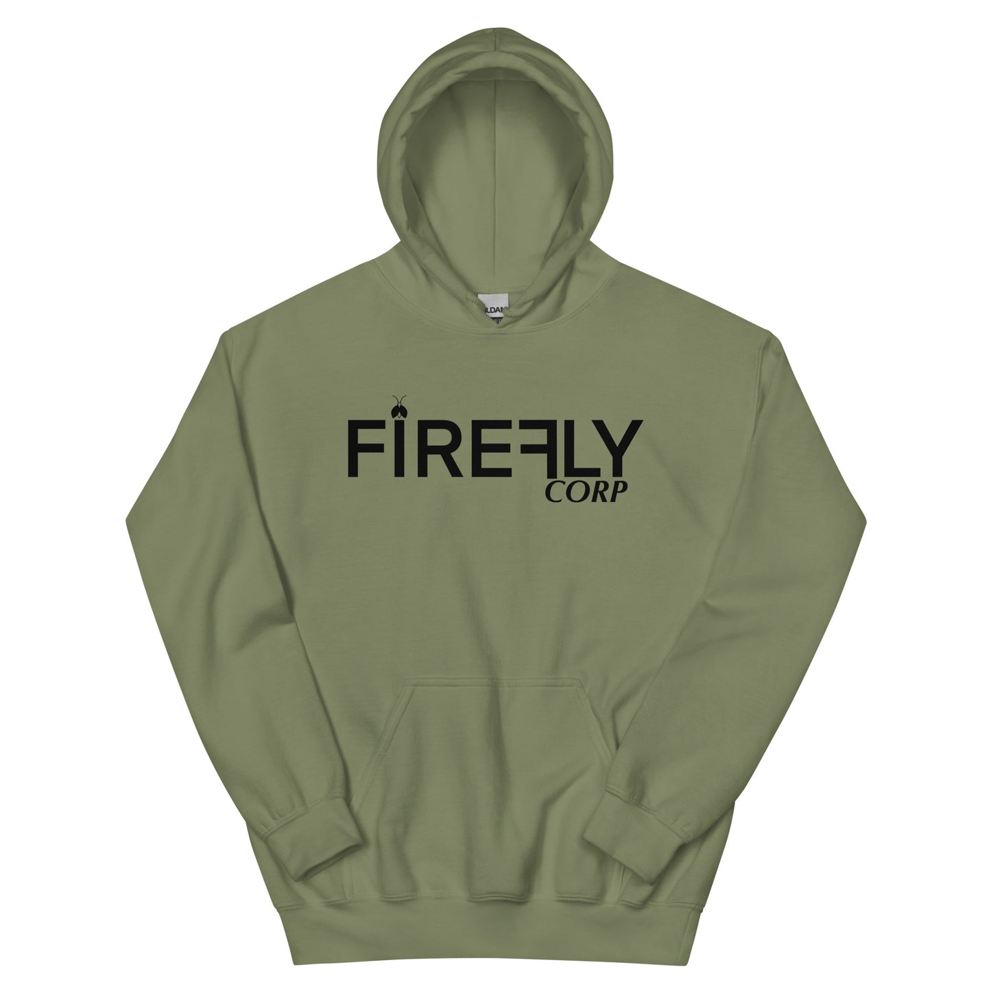 Unisex Firefly Black Design Hoodie