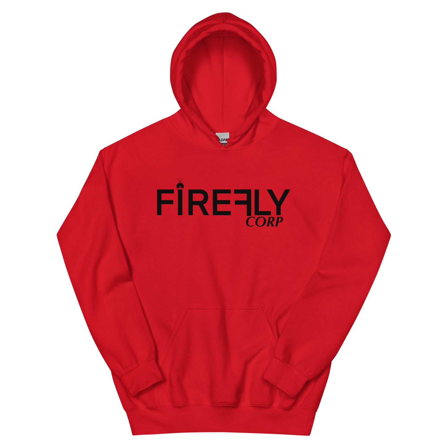 Unisex Firefly Black Design Hoodie