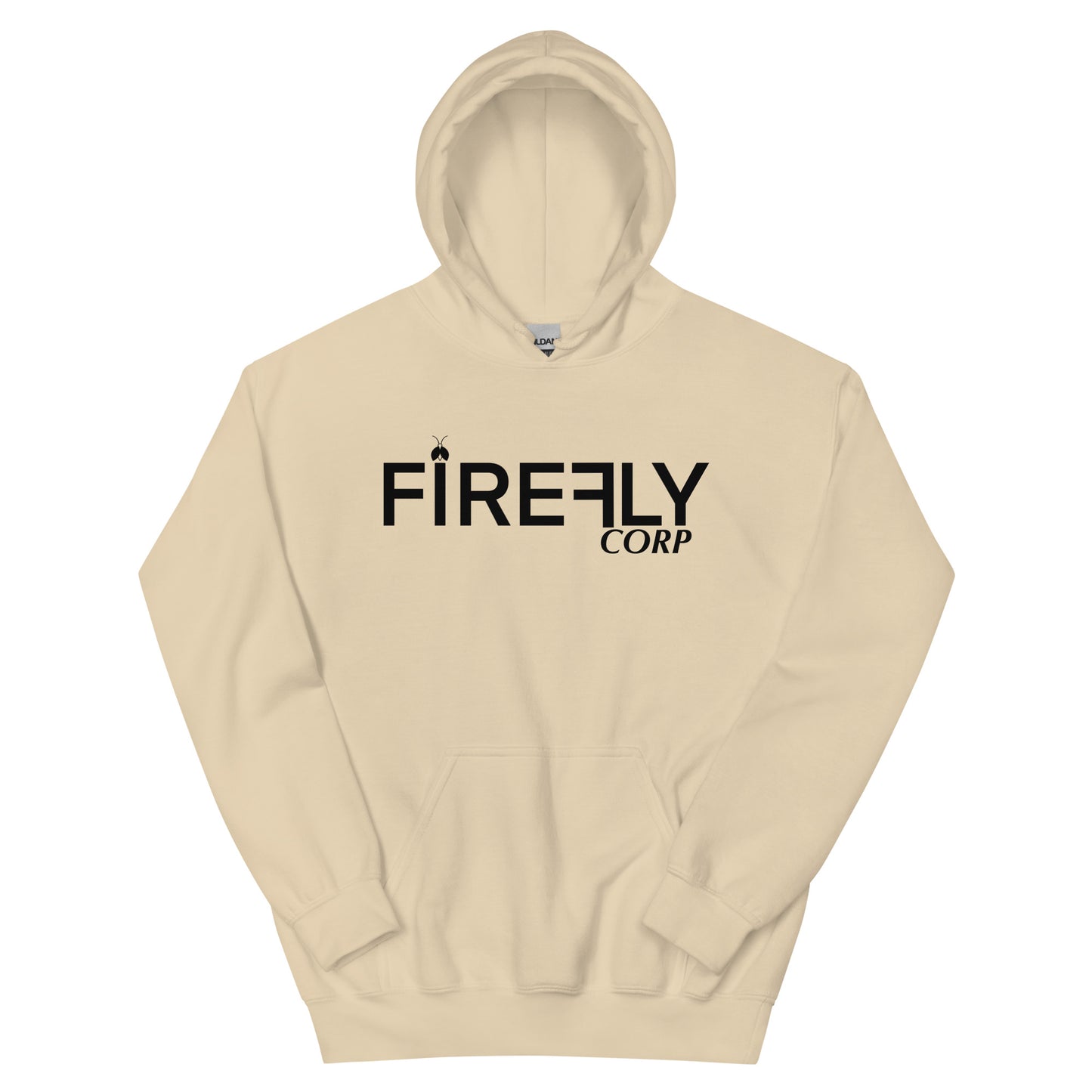 Unisex Firefly Black Design Hoodie