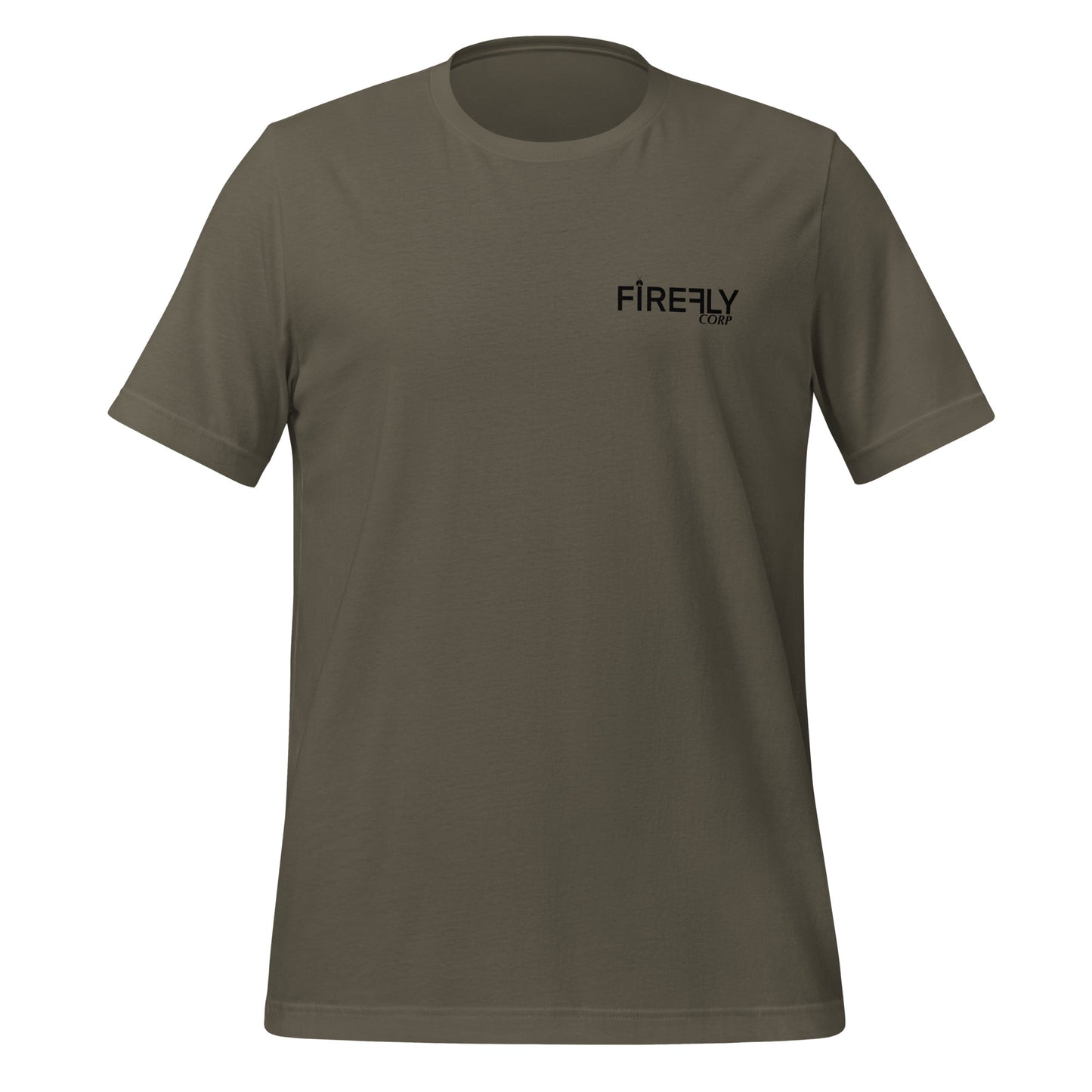 Firefly Corp Black logo Unisex t-shirt